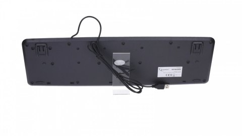 Klawiatura standardowa USB Cyrylica KB-U-103-RU czarna Klawiatura standardowa USB Cyrylica KB-U-103-RU czarna