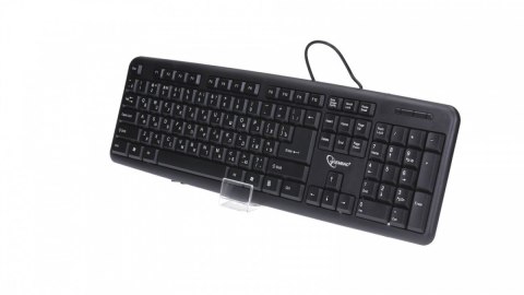 Klawiatura standardowa USB Cyrylica KB-U-103-RU czarna Klawiatura standardowa USB Cyrylica KB-U-103-RU czarna