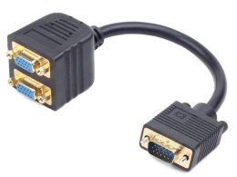Adapter VGA(M)->2xVGA(F) 20cm