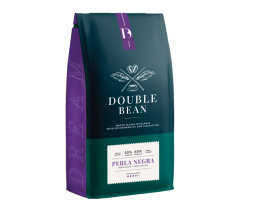 KAWA DOUBLE BEAN PERLA NEGRA 1KG 60% ARABICA 40% ROBUSTA ZIARNO