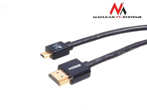 Przewód HDMI-microHDMI SLIM 2m MCTV-722 Przewód HDMI-microHDMI SLIM 2m MCTV-722