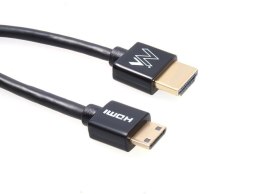 Przewód HDMI-miniHDMI 1m SLIM MCTV-711