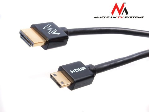 Przewód HDMI-miniHDMI 1m SLIM MCTV-711 Przewód HDMI-miniHDMI 1m SLIM MCTV-711