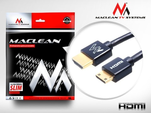 Przewód HDMI-miniHDMI 1m SLIM MCTV-711 Przewód HDMI-miniHDMI 1m SLIM MCTV-711