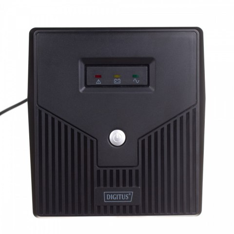 Zasilacz awaryjny UPS Line-Ineractive LED, 1000VA/600W, 2x12V/7Ah, AVR, 4xSCHUKO, USB, RS232, RJ45 Zasilacz awaryjny UPS Line-Ineractive LED, 1000VA/600W, 2x12V/7Ah, AVR, 4xSCHUKO, USB, RS232, RJ45