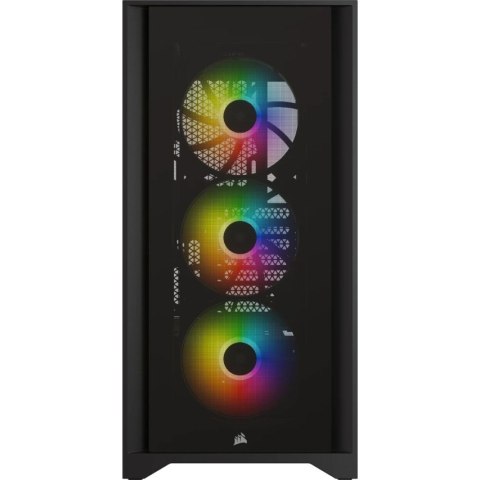 Obudowa iCUE 4000X RGB TG Mid Tower czarna Obudowa iCUE 4000X RGB TG Mid Tower czarna