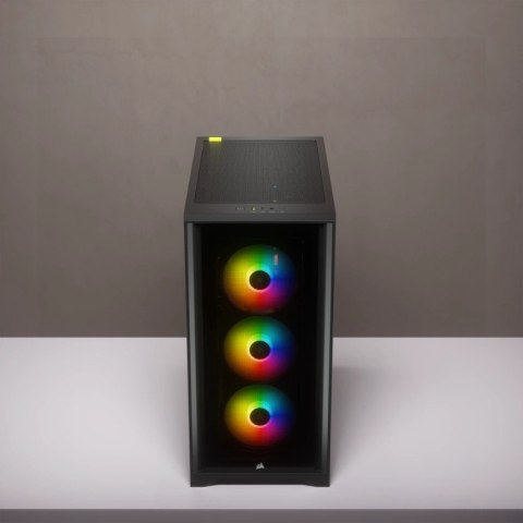 Obudowa iCUE 4000X RGB TG Mid Tower czarna Obudowa iCUE 4000X RGB TG Mid Tower czarna
