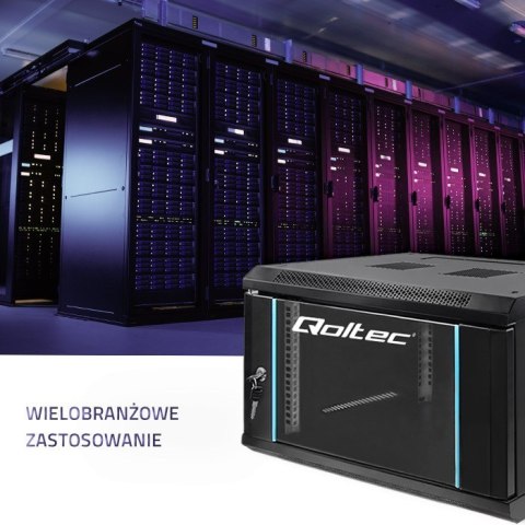 Szafa RACK 19 cali | 6U | 600 x 370 x 450 Szafa RACK 19 cali | 6U | 600 x 370 x 450