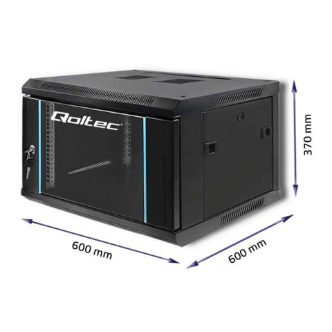 Szafa RACK 19 cali | 6U | 600 x 370 x 600 Szafa RACK 19 cali | 6U | 600 x 370 x 600