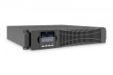 Zasilacz awaryjny UPS Online Rack 19" LCD, 1500VA/1500W, 3x12V/9Ah, 8xC13, USB, RS232, RJ45