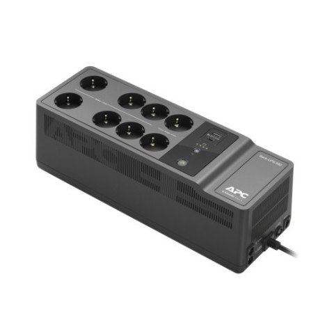 Zasilacz BE850G2-GR 850VA, 230V, porty ładowania USB typu C i A, 8 gniazd Schuko CEE 7 (2 przepięcia) Zasilacz BE850G2-GR 850VA, 230V, porty ładowania USB typu C i A, 8 gniazd Schuko CEE 7 (2 przepięcia)