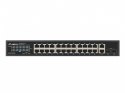 Switch 24x1GB POE+ 2xGB 2xSFP rack 19'' gigabit ethernet 360W