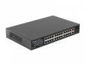 Switch 24x1GB POE+ 2xGB 2xSFP rack 19'' gigabit ethernet 360W