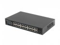 Switch 24x1GB POE+ 2xGB 2x rack 19'' gigabit ethernet 250W