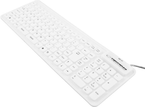 KLAWIATURA SILIKONOWA EK126W USB/OTG WODOODPORNA BIAŁA KLAWIATURA SILIKONOWA EK126W USB/OTG WODOODPORNA BIAŁA