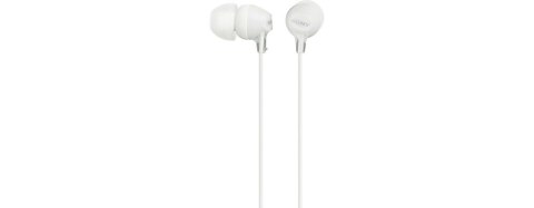 Słuchawki handsfree mikrofon MDR-EX15AP White Słuchawki handsfree mikrofon MDR-EX15AP White
