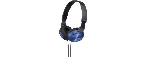 Słuchawki handsfree, mikrofon MDR-ZX310AP niebieskie