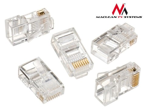 Wtyk RJ45 8P8C 5e linka MCTV-663 kpl. Maclean Wtyk RJ45 8P8C 5e linka MCTV-663 kpl. Maclean