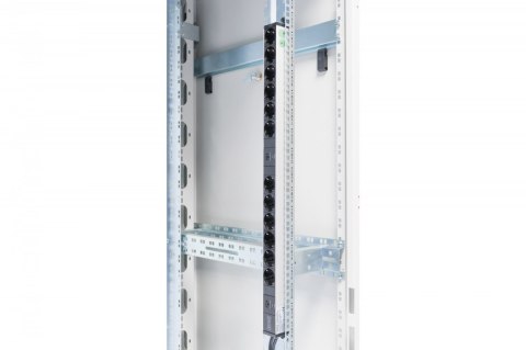 Listwa zasilająca PDU 19" RACK, 12x gniazdo Schuko, 2x 2m wtyk Unischuko, 16A, zabezpieczenie przeciążeniowe, profil aluminiowy Listwa zasilająca PDU 19" RACK, 12x gniazdo Schuko, 2x 2m wtyk Unischuko, 16A, zabezpieczenie przeciążeniowe, profil aluminiowy