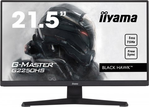 Monitor 21.5 cala G-MASTER G2250HS-B1 1ms,HDMI,DP,FSync,2x2W,VA