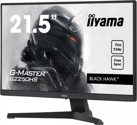 Monitor 21.5 cala G-MASTER G2250HS-B1 1ms,HDMI,DP,FSync,2x2W,VA Monitor 21.5 cala G-MASTER G2250HS-B1 1ms,HDMI,DP,FSync,2x2W,VA