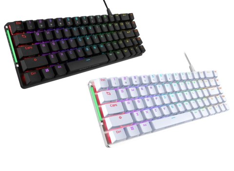 Klawiatura ROG Falchion Ace NX RED/Wired+KVM/RGB/White Klawiatura ROG Falchion Ace NX RED/Wired+KVM/RGB/White