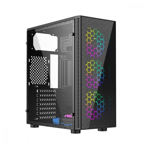 Obudowa komputerowa gamingowa Fornax 500, czarna Obudowa komputerowa gamingowa Fornax 500, czarna