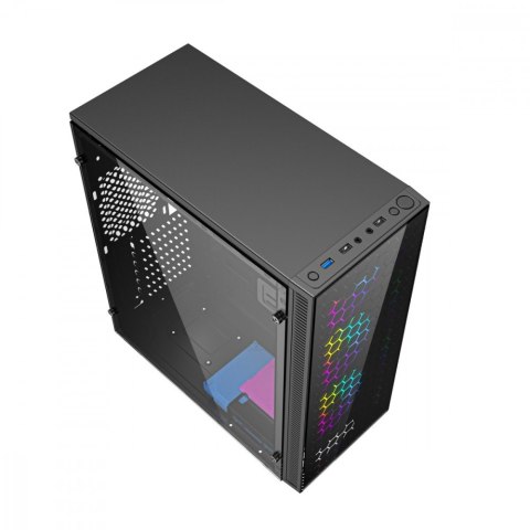 Obudowa komputerowa gamingowa Fornax 500, czarna Obudowa komputerowa gamingowa Fornax 500, czarna