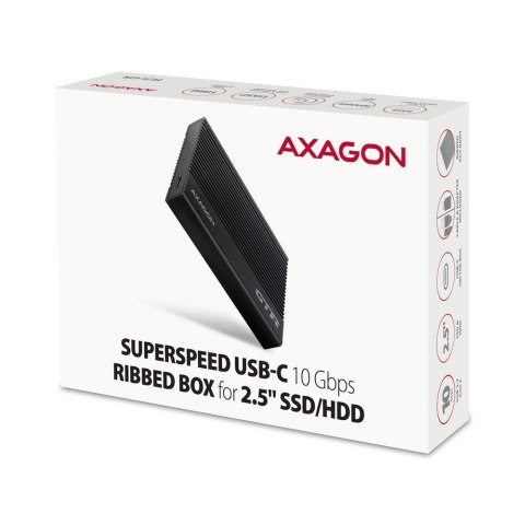 EE25-GTR Obudowa zewnętrzna aluminiowa USB3.2 Gen 2 - SATA 6G 2.5" SSD/HDD EE25-GTR Obudowa zewnętrzna aluminiowa USB3.2 Gen 2 - SATA 6G 2.5" SSD/HDD