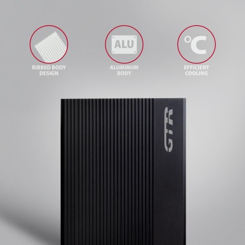 EE35-GTR Obudowa zewnętrzna aluminiowa USB3.2 Gen1 - SATA 6G 3.5" EE35-GTR Obudowa zewnętrzna aluminiowa USB3.2 Gen1 - SATA 6G 3.5"