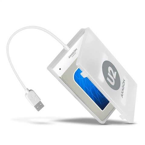 ADSA-1S Adapter USB 2.0 SATA do szybkiego przyłączenia 2.5" SSD/HDD Z pudełkiem ADSA-1S Adapter USB 2.0 SATA do szybkiego przyłączenia 2.5" SSD/HDD Z pudełkiem