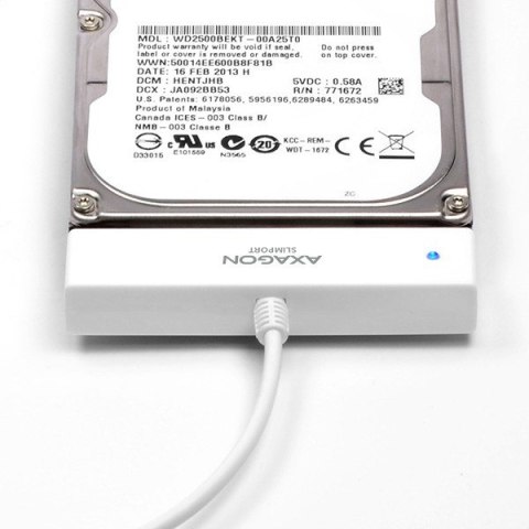 ADSA-1S Adapter USB 2.0 SATA do szybkiego przyłączenia 2.5" SSD/HDD Z pudełkiem ADSA-1S Adapter USB 2.0 SATA do szybkiego przyłączenia 2.5" SSD/HDD Z pudełkiem