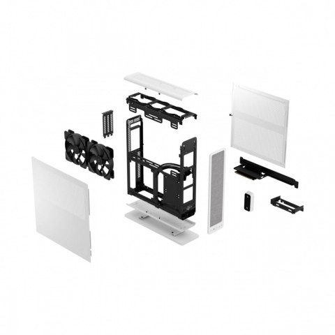 Obudowa Ridge White PCIE 4.0 mITX Obudowa Ridge White PCIE 4.0 mITX
