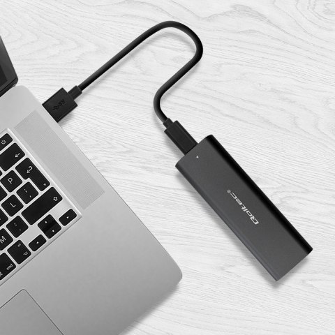 Obudowa | kieszeń do dysków M.2 SATA SSD | NGFF | USB typ C Obudowa | kieszeń do dysków M.2 SATA SSD | NGFF | USB typ C
