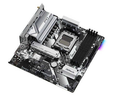 Płyta główna A620M PRO RS WIFI AM5 4DDR5 HDMI/DP M.2 mATX Płyta główna A620M PRO RS WIFI AM5 4DDR5 HDMI/DP M.2 mATX