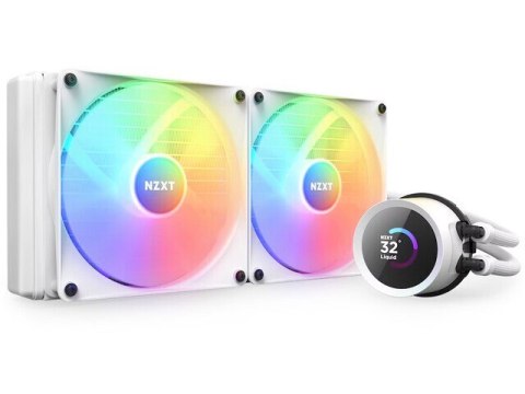 Chłodzenie wodne Kraken 280 RGB LCD Białe Chłodzenie wodne Kraken 280 RGB LCD Białe