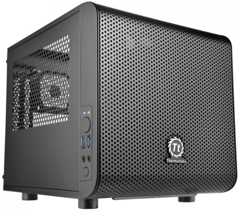 Core V1 MiniITX IS USB3.0 Window (1x200mm), czarna Core V1 MiniITX IS USB3.0 Window (1x200mm), czarna