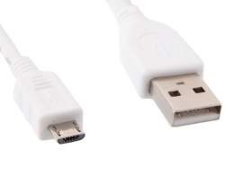 Kabel USB Micro AM-MBM5P 1m White