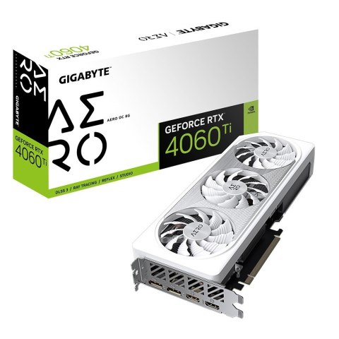 Karta graficzna GeForce RTX 4060 Ti Aero OC 8GB GDDR6X 128bit Karta graficzna GeForce RTX 4060 Ti Aero OC 8GB GDDR6X 128bit