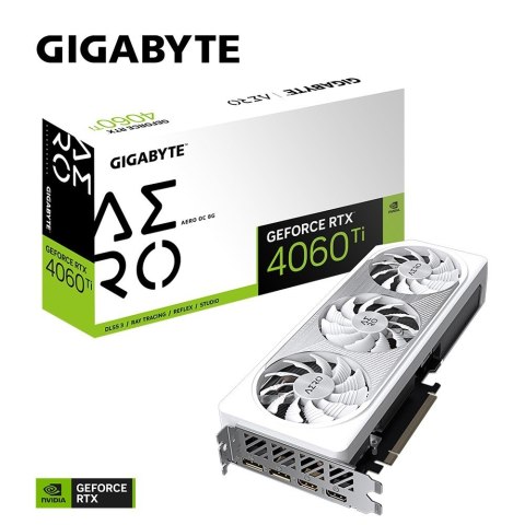 Karta graficzna GeForce RTX 4060 Ti Aero OC 8GB GDDR6X 128bit Karta graficzna GeForce RTX 4060 Ti Aero OC 8GB GDDR6X 128bit