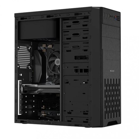 Obudowa komputerowa Midi Tower bez zasilacza L2 2xUSB, czarna Obudowa komputerowa Midi Tower bez zasilacza L2 2xUSB, czarna