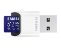 Karta pamięci microSD PRO Plus MB-MD512SB/WW 512GB + czytnik