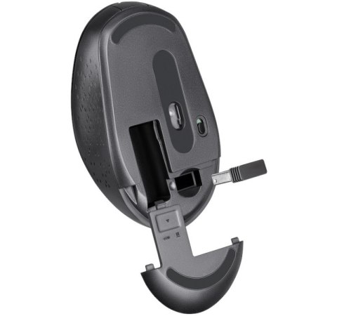 Mysz bezprzewodowa silent click AURIS MB-027 800/1200/1600 DPI czarna Mysz bezprzewodowa silent click AURIS MB-027 800/1200/1600 DPI czarna
