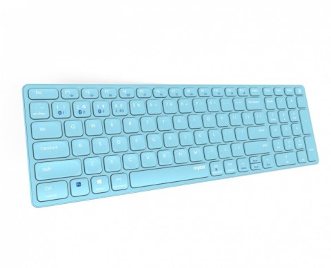 Klawiatura bezprzewodowa E9700M Multimode niebieska Klawiatura bezprzewodowa E9700M Multimode niebieska