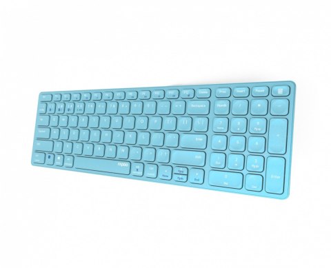 Klawiatura bezprzewodowa E9700M Multimode niebieska Klawiatura bezprzewodowa E9700M Multimode niebieska