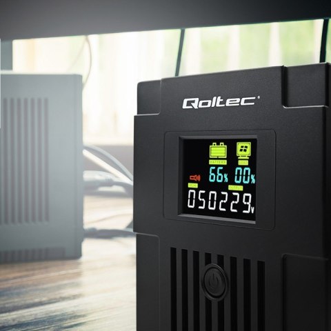 Zasilacz awaryjny UPS | Monolith | 1500VA | 900W | LCD | USB Zasilacz awaryjny UPS | Monolith | 1500VA | 900W | LCD | USB