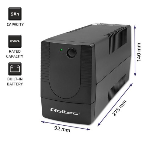 Zasilacz awaryjny UPS | Monolith | 850VA | 480W Zasilacz awaryjny UPS | Monolith | 850VA | 480W