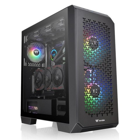 Obudowa - View 300 MX ARGB*3 Tempered Glass - Czarna Obudowa - View 300 MX ARGB*3 Tempered Glass - Czarna