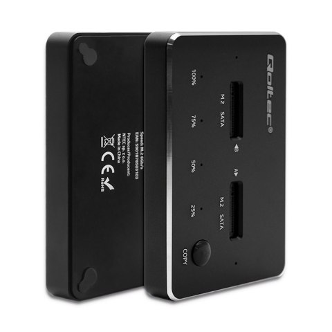 Stacja dokujca dysków 2x SSD M.2 SATA | NGFF | USB typ C Stacja dokujca dysków 2x SSD M.2 SATA | NGFF | USB typ C