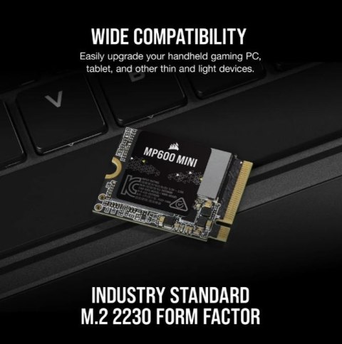Dysk SSD 1TB MP600 MINI 4800/4800 MB/s PCIe Gen 4.0 x4 M.2 2230 Dysk SSD 1TB MP600 MINI 4800/4800 MB/s PCIe Gen 4.0 x4 M.2 2230